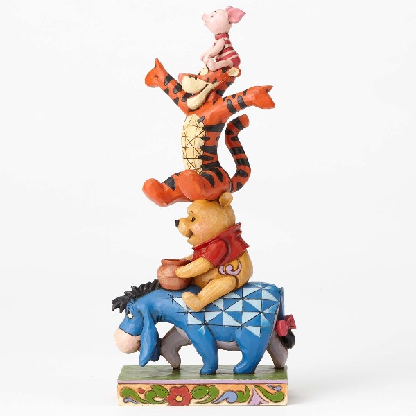 Disney Traditions Winnie the Pooh Built by Friendship Statue